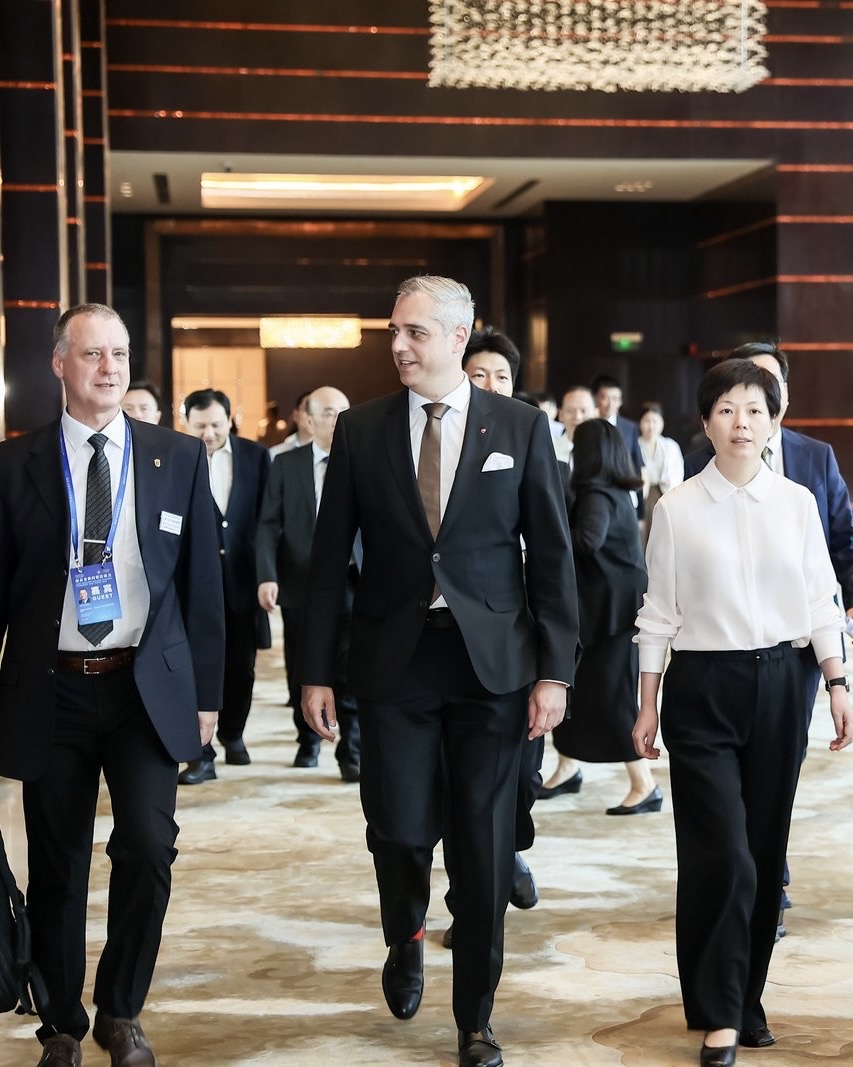 Thomas Krüdewagen 2025 in Nanjing als Delegationsleiter einer BVMW-Unternehmerreise